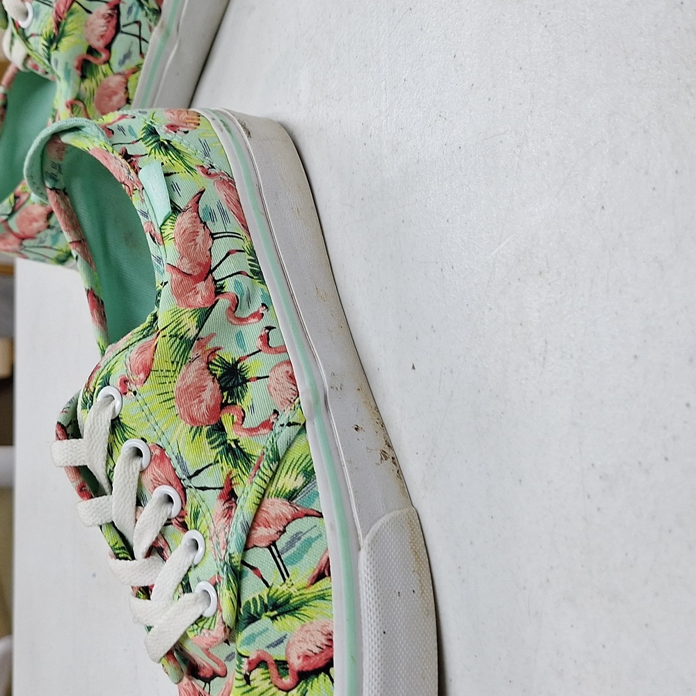 Vans Ultra Cush Flamingo Tropical Low Top Lace-Up Sneaker Tennis Shoes - Size 9 - Picture 10 of 11